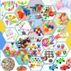 1000+ PCS Party Favors for Kids,Fidget Toys Pack,Christmas Stocking Stuffers,, Birthday Gift, Treasure Box,Goodie Bag Stuffers, Carnival Prizes, Toys Filler Sensory Toy for Classrooom view 3