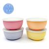 Elk and Friends Stainless Steel Bowls with Silicone Sleeve for Babies & Toddlers | Lids Included | Stay Put Suction | Cereal & Snack Bowls | 4 Pack view 1