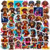 100 Pcs Dachshund Stickers for Teens,Adults Waterproof Funny Weiner Dog Stickers for Computer Phone Water Bottle Bike Luggage Guitar view 1
