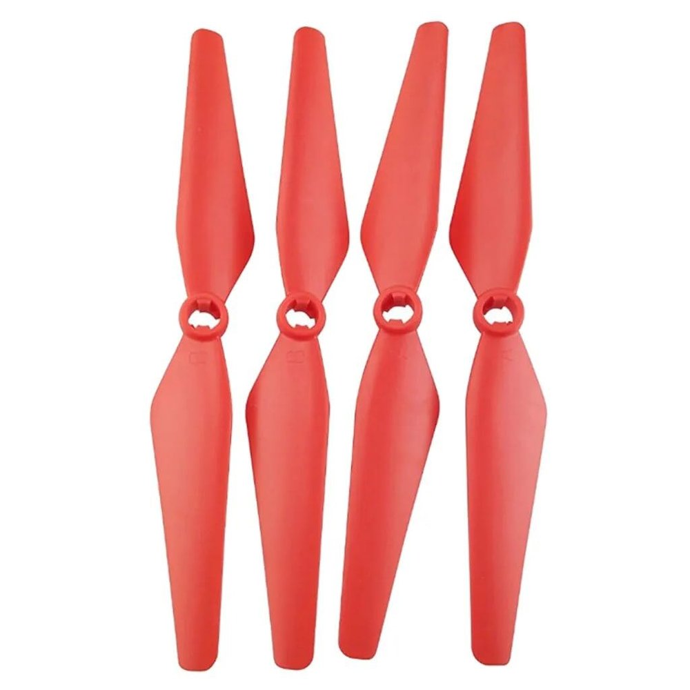DAYUDDRICAR Drone Propellers, for Syma X8sc X8sw X8SG X8 Pro Drone Spare Part RC Drone Helicopter Quadcopter Blade Accessories (Color : 4 pcs Red)
