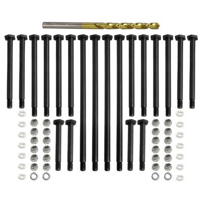 #45 Steel Suspension Arm Pin Front Rear Suspension Pin Set Replacement for TRAXXAS 1/5 X-MAXX 6S/8S 1/6 XRT RC Car
