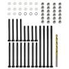 #45 Steel Suspension Arm Pin Front Rear Suspension Pin Set Replacement for TRAXXAS 1/5 X-MAXX 6S/8S 1/6 XRT RC Car view 2