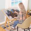 LAVIEVERT 1500 Piece Tilting Puzzle Table with Legs & Cover Mat, Adjustable Jigsaw Puzzle Board Easel with Storage, Portable Wooden Table with 4 Wheels for Adults, Great Assistant for Mom & Elderly view 2