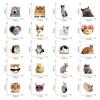 100pcs Kawaii Cat Stickers - Funny & Sad Cat Memes, Waterproof Vinyl Stickers for Bottle, Laptop, Skateboard, Phone, Guitar view 4
