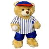 All-Stars Baseball Uniform for Stuffed Animal Teddy Bear - Fits Most 14"-18" Plush Soft Toys Sports Players Costume Plushie Buddy Bear - Playtime Ideal Gift for Kids view 1