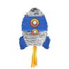 Boland 50514 - Pinata Rocket, 56 x 23 cm x 18 cm, Hanging Decoration, Decoration for Birthday, Theme Party and Carnival view 1