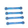 Palumma RC Rear Swing Arm Tie Rod for TAMIYA-1/10 BBX BB-01 CHASSIS-58719, 7075 Aluminum Alloy Rear Swing Arm Rod, Blue view 1