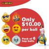 WALIKI Hopper Ball Party Pack for Adults | Set of 6 Giant Bouncy Balls for Outdoor Games & Races | Fun Group Activities for Adults & Teens view 2