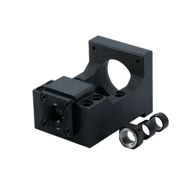 HEXEH Metal Motor Seat/Mount/Bracket C7 C5 for Name 23 24 Stepper Motor/servo Motor and SFU1605/1610/1604 Ball Screw (Color : 12-60 for 60 Servo, Size : C7)