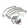 BrewJa Steel Leaf Spring Suspension Set Compatible with WPL B14 B16 B24 B36 Ural Q60 Q61 Q62 Q63 Q64 4X4 6X6 Truck & Crawer (Color : Black) view 2
