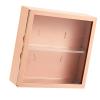 Wall Mounted Showcase Blind Box Figures Display Case Handicraft Storage Display Rack Dust Proof Doll Toy Storage Blind Box(Milky) view 2