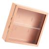Wall Mounted Showcase Blind Box Figures Display Case Handicraft Storage Display Rack Dust Proof Doll Toy Storage Blind Box(Milky) view 3