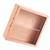 Wall Mounted Showcase Blind Box Figures Display Case Handicraft Storage Display Rack Dust Proof Doll Toy Storage Blind Box(Milky) view 4