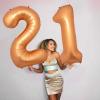Number 7 Balloon for Boys, Giant Orange Self Inflating Number 0-9 Set Decor for Girls, 40 Inch Foil Helium 7 Balloon for 7th Birthday Party Anniversary Celebration Wedding Party Decorations Supplies view 4