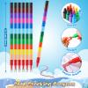 BenLouis 24 Winter Mini Coloring Books Kids with 24 Stacking Crayons Polar Animals Party Favors Activity Books Bulk for Kids Winter Holiday Goodie Bag Gift Stuffer Classroom Reward view 3