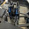 Dhawk RC8B3.2 Aluminum Center Bulkhead Blue for Team Associated RC8B4/T4/T4e/B3.2/T3.2 view 4