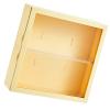 Wall Mounted Showcase Blind Box Figures Display Case Handicraft Storage Display Rack Dust Proof Doll Toy Storage Blind Box(Butter Yellow) view 3