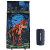 Kids Sleeping Bag, Dinosaur Sleeping Bags for Kids, Slumber Bag with Removable Pillow for Kids Boys Girls, Toddler Sleeping Bags for Daycare Travel Naps and Sleepovers,63" x 30" view 1