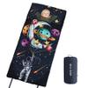 Kids Sleeping Bag, Hallo Bunny Space Astronaut Sleeping Bags for Boys Girls, Slumber Bag with Pillow, Toddler Sleeping Bags for Preschool Daycare Travel Naps and Sleepovers 63" x 30" view 1