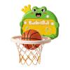 Almencla Mini Basketball Hoop Set Family Games Boys Girls Parent Child Interactive with Basketball, Complete Accs for Door Wall, frag view 1