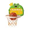 Almencla Mini Basketball Hoop Set Family Games Boys Girls Parent Child Interactive with Basketball, Complete Accs for Door Wall, frag view 4
