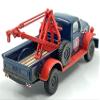 1950 Power Wagon Tow Truck Dark Blue (Weathered) with Mechanic Figure Limited Edition to 3600 Pieces Worldwide 1/64 Diecast Model Car by Greenlight 51543 view 3