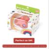 BaBeloved Bell Rattle Baby Teething Toys Multiple Sensory Montessori Baby Teether Toys Soft Food-Grade Teethers for Babies Rattling Teething Relief, Chew Toy for Babies 0-12 Months, BPA Free view 4