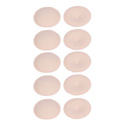 10pcs Washable Reusable Breast Pads Soft Cotton Nursing Pad Preventing Leaks with High Absorbency for Maternity