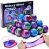 JOYIN Slime Party Favors, 24 Pack Galaxy Slime Ball - Stretchy, Non-Sticky, Mess-Free, Stress Relief, and Safe - Toys for Girls and Boys - Classroom Reward, Party Supplies view 1