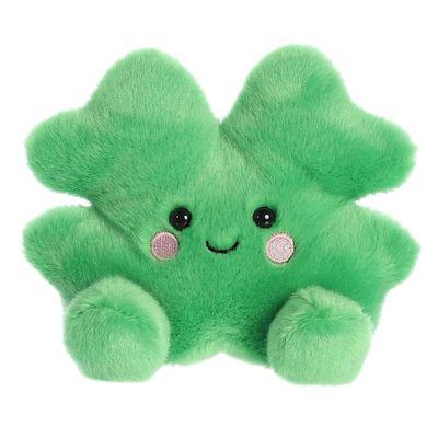 Aurora Adorable Palm Pals Chance Clover Stuffed Animal - Fun Collectible Plush for Kids and Adult Collectors - Perfect for Decorating Rooms and Birthday Gifts - Green 5.5 Inches