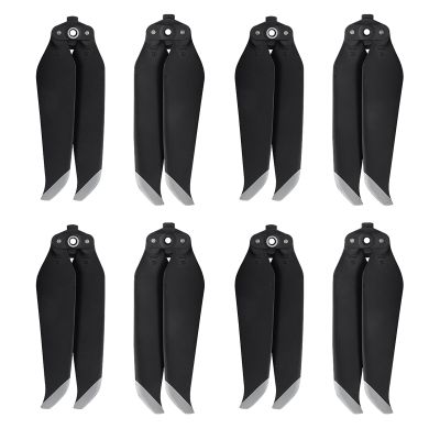 Tosiicop Air 2s Propellers Blades - 8PCS Propeller for DJI Air 2s/Mavic Air 2 Replacement Parts Drone Accessories Low Noise Quick-Release Props Quiet 7328 Wings Air Series Silver