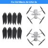 Tosiicop Air 2s Propellers Blades - 8PCS Propeller for DJI Air 2s/Mavic Air 2 Replacement Parts Drone Accessories Low Noise Quick-Release Props Quiet 7328 Wings Air Series Silver view 3
