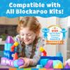 Blockaroo Magnetic Foam Bath Building Blocks - 50-Piece Trunk Set, Preschool Toys, Bathtub Toys, Sensory Toys, Engineering Toys for Kids 3-5 view 4