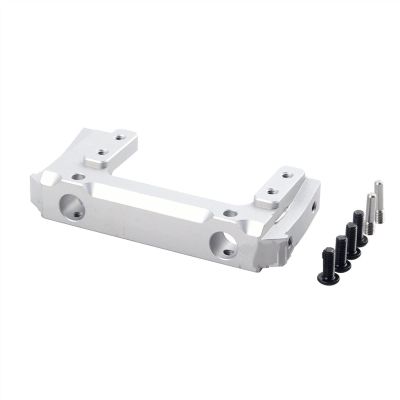 Aluminum Alloy Front Bumper Mount Servo Stand for 1/10 RC Crawler for A-xial SCX10 II AX90046 90046 90047 Upgrade Part Modification Accessories (Color : A)