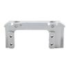 Aluminum Alloy Front Bumper Mount Servo Stand for 1/10 RC Crawler for A-xial SCX10 II AX90046 90046 90047 Upgrade Part Modification Accessories (Color : A) view 2