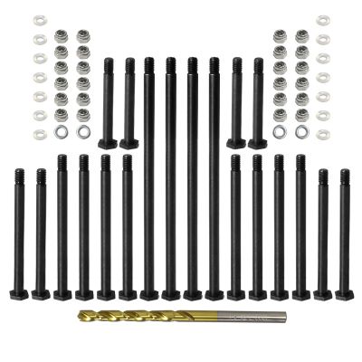 1/10 RC Rock Crawler Front Rear Suspension Pin Set Replacement for TRAXXAS 1/5 X-MAXX 6S/8S 1/6 XRT RC Car