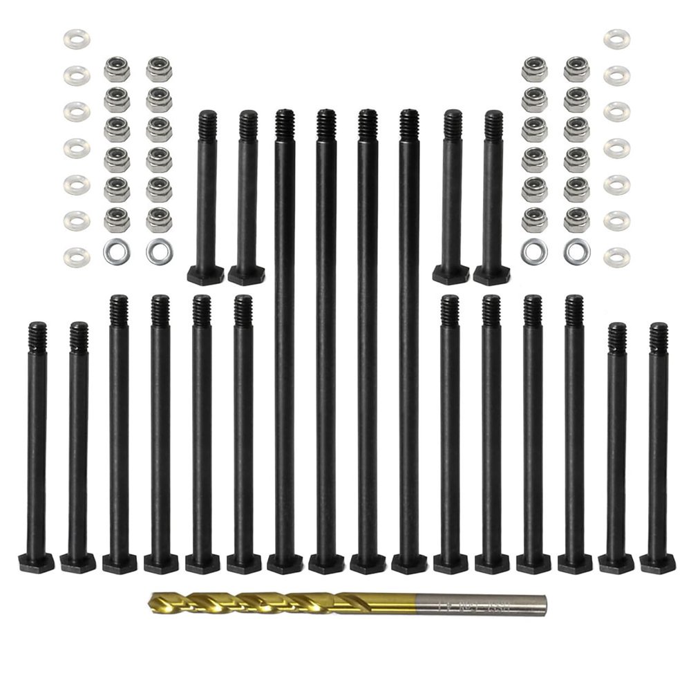 1/10 RC Rock Crawler Front Rear Suspension Pin Set Replacement for TRAXXAS 1/5 X-MAXX 6S/8S 1/6 XRT RC Car
