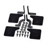 1/18 Scale Rubber Mudguard+Metal Fixing Bracket Set for TRAXXAS 1/18 TRX-4M RC Car Repairing view 1