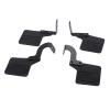 1/18 Scale Rubber Mudguard+Metal Fixing Bracket Set for TRAXXAS 1/18 TRX-4M RC Car Repairing view 3