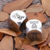 Anniversary Wedding Gifts for Women Men Bridal Shower Gifts Dice for Women Husband Wife ouple Anniversary Steel Gift for Men Date Night Dice for Girlfriend Boyfriend Valentines Gifts for Her Him view 3