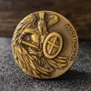 Saint Michael Guardian Angel Challenge Coin - Archangel Patron Saint of Police Officers, Christian Gift (Bulk Pack of 10) view 2