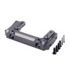 Aluminum Alloy Front Bumper Mount Servo Stand for 1/10 RC Crawler for A-xial SCX10 II AX90046 90046 90047 Upgrade Part Modification Accessories (Color : B) view 1