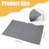 All Weather Mat for Wonderfold Wagon W2 Models, 30.2x16x0.8 Inch Wagon Accessory Silicone Protective Floor Mat Prevent Sand Dirt Water Stroller Cart Mat Accessory view 2