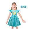 ACoiay Halloween costumes for little girls casual dress party dress up birthday outfits girl with mask headband Daily Clothes Kids 3-12 years view 2