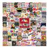 117Pcs Bingo Stickers Pack, Aesthetic Vinyl Waterproof Sticker Decals for Water Bottle,Laptop,Phone,Skateboard,Scrapbooking,Bumper Decor for Fans for Party Supply view 1