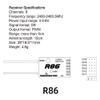 Xiangtat RadioMaster R86 2.4GHz 6CH Over 1KM SBUS Nano Receiver Compatible FrSky D8 TX12 TX16S Support Return RSSI (R86 V2 6CH Receiver) view 4