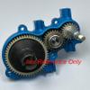 Dhawk RC10gt Transmission Case Conversion Kit (Blue) for Team associated RC10gt view 2