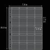 10 Sheets Coin Collection Pages, Coins Pocket Page with 200 Pockets, Coin Binder Inserts Sleeves with Standard 9 Hole for Coin Album. Storage Holder for Currency, Stamp and Other Supplies (20-Pocket) view 3