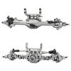 RZXYLRC CNC Metal Front and Rear Straight Complete Axle for 1/10 Axial SCX10 II 90046 90047 RC Crawler Car New Upgrade Parts (Titanium) view 3
