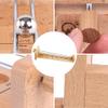 2 PCS Stick and Ball Game, Shoot The Moon Games Funny Interactive Tabletop Game Steel Ball Rolling Games, Endurance Balance Development Game Family Party Board Games Retro Toys for Teens Adults (Wood) view 4